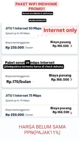 Wifi Indihome Medan