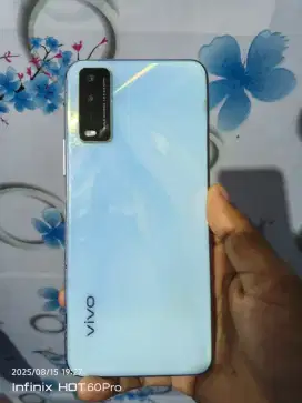Vivo y20 3/64 minus pinggir nya kuning dikit