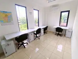Sewa Ruang Kantor Private Office 4Pax Cuma 4jt/Bln dekat Harmoni