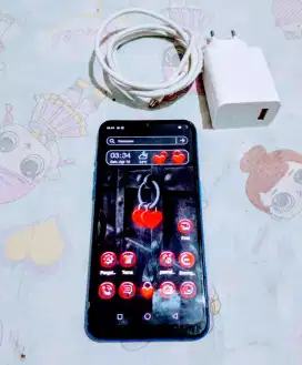 Realme c2 ram 3/32, kelengkapan hp plus charger