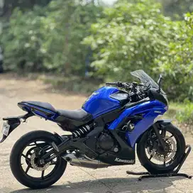 KM 5K AJA! KAWASAKI NINJA 650 ER6F PAJAK ON BIRU 2012 SUPER GRES