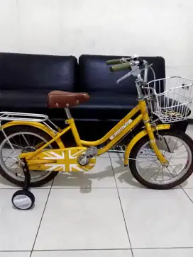 Sepeda anak ukuran 16 London Taxi orisinil normal siap pakee