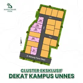 Tanah dijual sudah pondasi keliling dekat kampus unnes