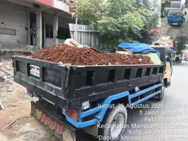 Jasa buang tanah merah dan sampah
