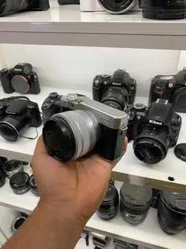 Kamera mirorles fujifilm XA20 fullset box lensa 16-50