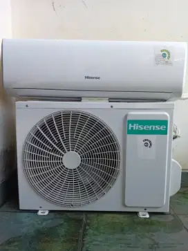 Dijual AC 1/2 pk merk hisense