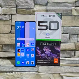 Infinix Note 50 8/256 Fulset segel mulus 98% Garansi panjang