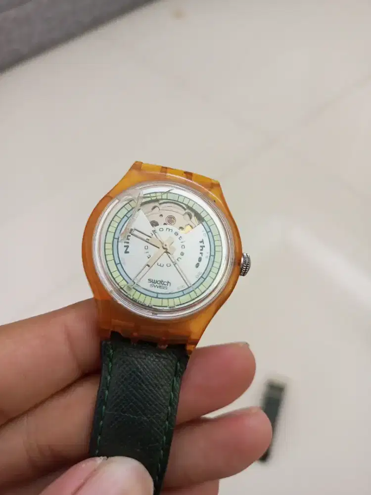 Jam tangan swatch francois rare vintage