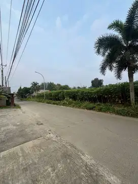 Kavling Pinggir Jalan didekat Gerbang Perumahan Tatya Asri