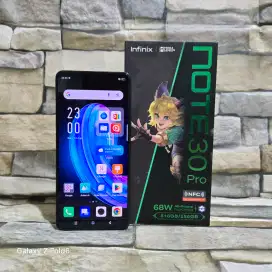 Infinix Note 30 Pro 8/256 4G Fulset segel mulus 95%