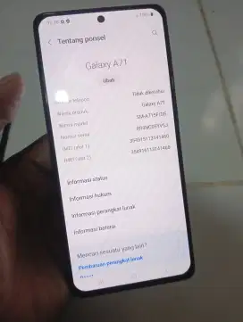 Samsung A71 batangan