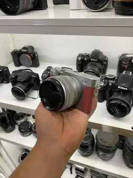 Kamera fujifilm XA5 fullset box lensa kit 16-50