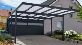 Pagar dan kanopi