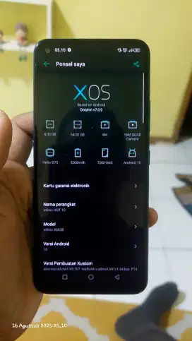 Infinix Hot 10 Normal