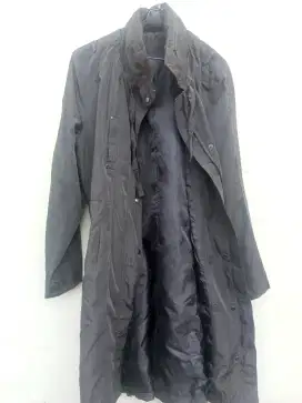 Jaket Trenchcoat Coklat Tua