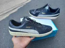 Sepatu puma army trainer black ori size 42,5