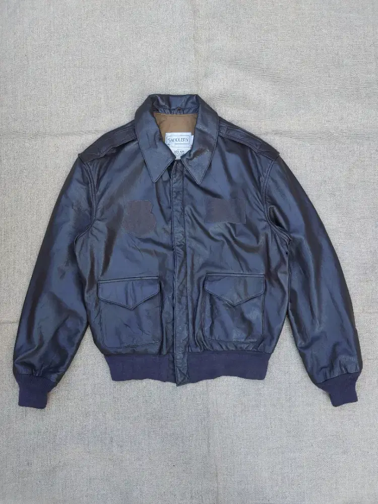 Cooper A2 Jaket Kulit Vintage Leather Jacket Military Bomber Pilot
