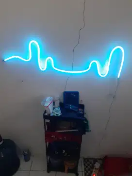 Rak serba guna + lampu LED