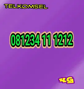 Nomer cantik Telkomsel simpati seri 1234