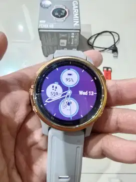Jam tangan Garmin Fenix 6s sapphire rose gold