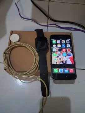 Apple Watch Gen 1 Masih Bagus (bisa beli sama iphone 6s 64g)
