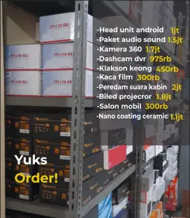 workshop audio mobil bandung terlengkap harga grosir dan bergaransi