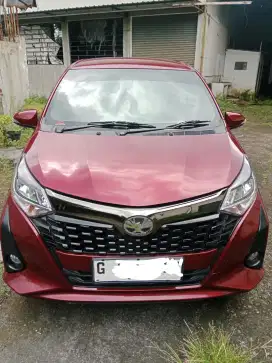 DIJUAL Toyota Calya G 2023 Matic Facelift Warna Marun Terbaru Terawat