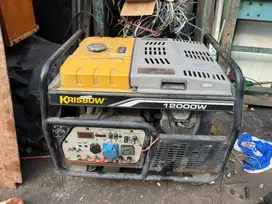 Genset krisbow 12kva 220v/380v original