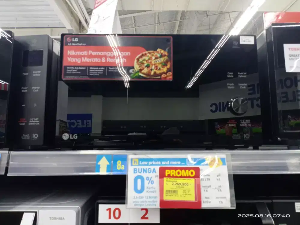 Cicilan LG Microwave Oven syarat KTP aja