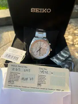 SEIKO Chronograph - SSB375P1