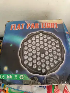 Flat par light lampu