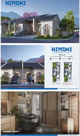 Rumah Milineal Podomoro cicil 5 jutaan dijual cepat cash back 45 jt