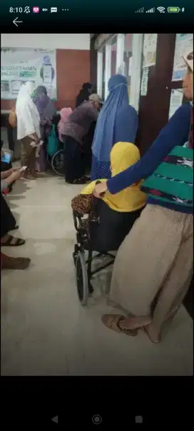 Jaga lansia pulang pergi