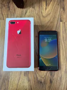 iPhone 8 PLUS 64GB Product Red ex Inter all operator harga nego dikit