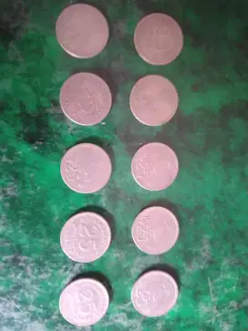 Uang koin jadul untuk koleksi