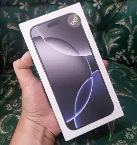 IPhone 16 Pro Max Titanium Black 256 Gb BNIB Segel ( TT/BT ) IBOX