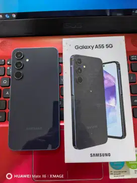 Samsung A55 5G (8/256) Seken Rasa Baru, Fullset Original