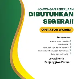 Di cari operator warnet