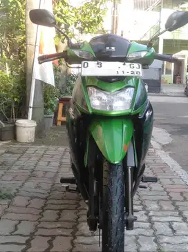 Kawasaki ZX 130 last Edition 2008 Hijau Terawat Full Originl
