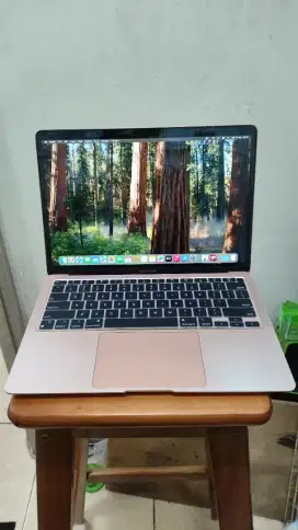 Macbook Air M1 256gb warna gold second