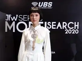 Model foto pemotretan dan catwalk