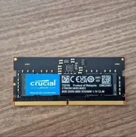 Crucial DDR5 SODIMM 8GB PC5600