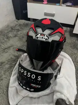Helm Airoh GP550S wander Red Mat