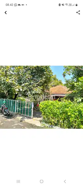 TANAH STRATEGIS BONUS RUMAH, Cocok Usaha atau Hunian