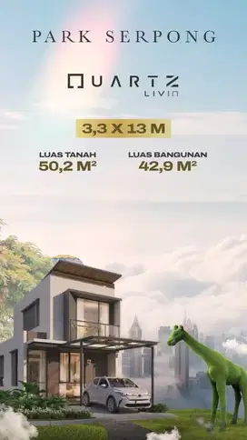 PERUMAHAN & RUKO BARU DI TANGERANG DEKAT GADING SERPONG KAWASAN 400 HA
