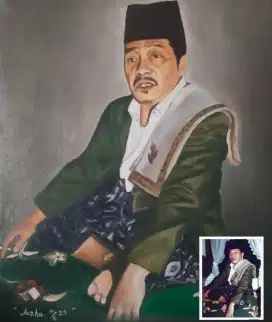 Jasa lukis potret wajah