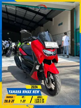 YAMAHA NMAX NEW 2024 LIKE NEW MASZEHH HIKMAH MOTOR KEPUH