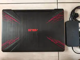 Asus TUF Gaming FX504G - Core i7 Gen 8, Kondisi Mati (indicator hidup)