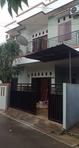 di jual rumah minimalis kokoh permanen 2 lantai full