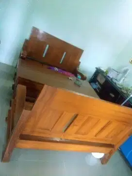 Jual meja tamu kursi minimalis kayu jati asli
